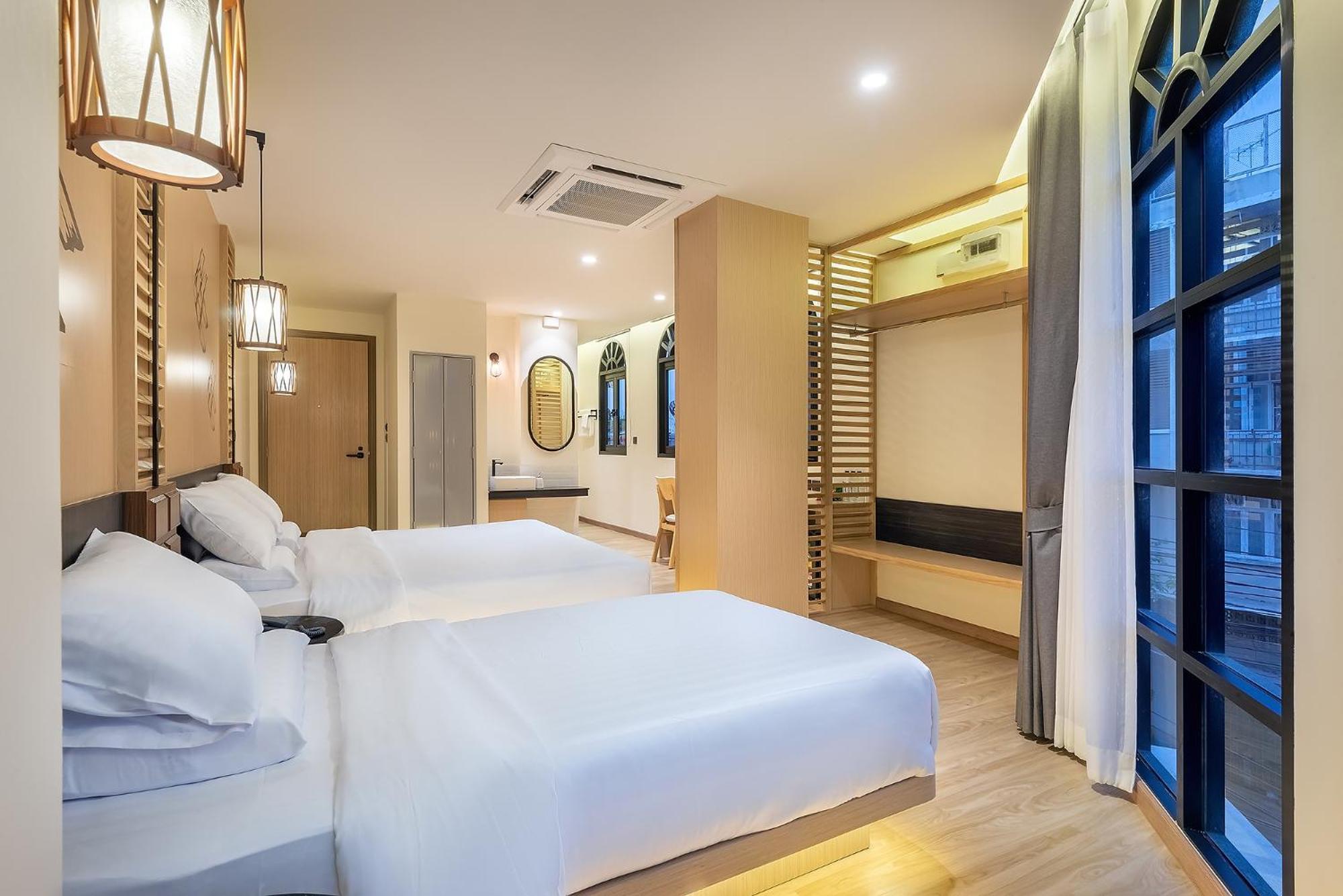 Phra Nakhon Poshtel Hostel Bangkok Szoba fotó