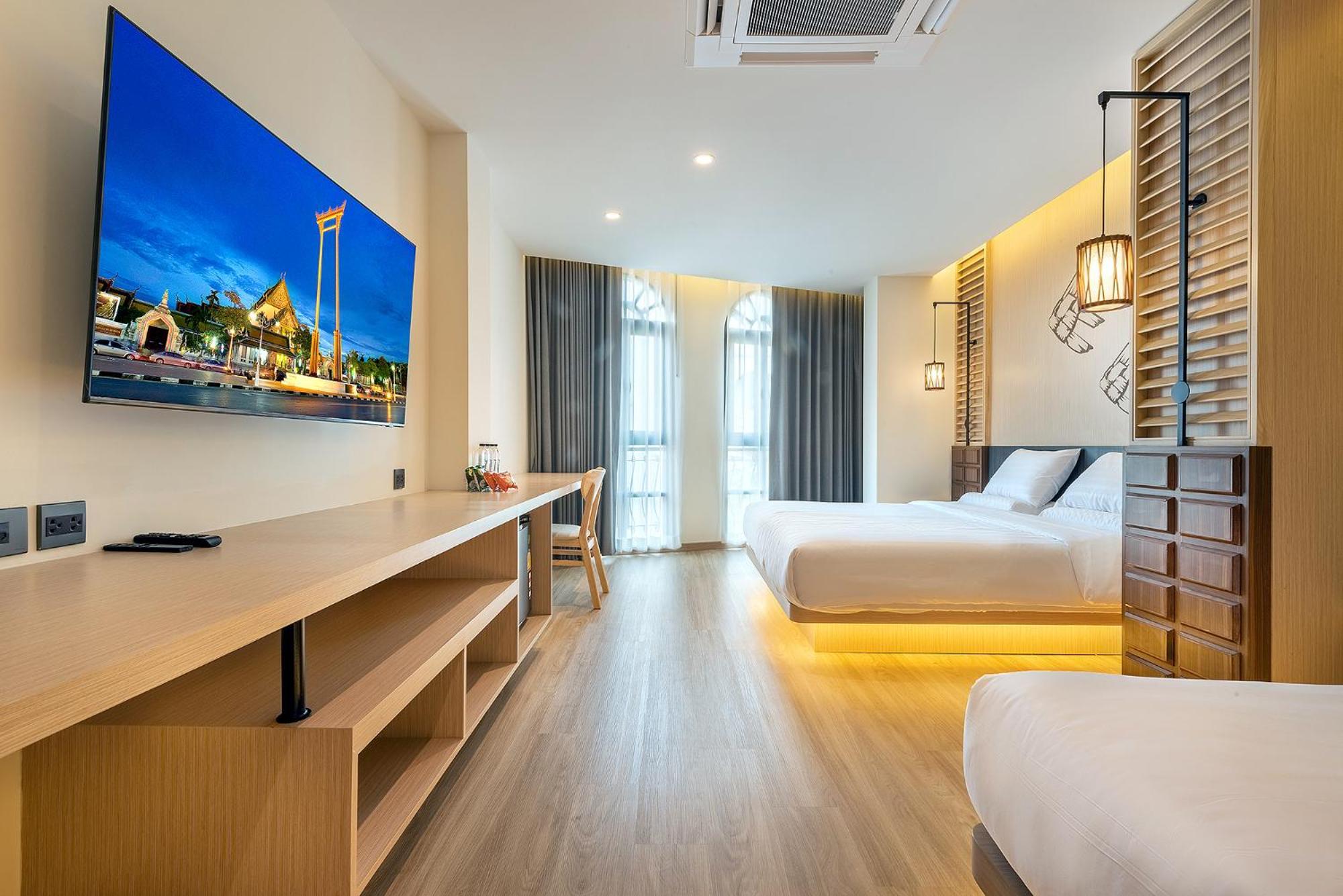 Phra Nakhon Poshtel Hostel Bangkok Szoba fotó