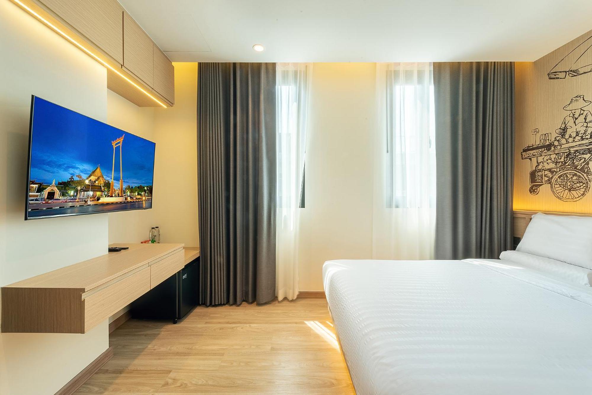 Phra Nakhon Poshtel Hostel Bangkok Szoba fotó