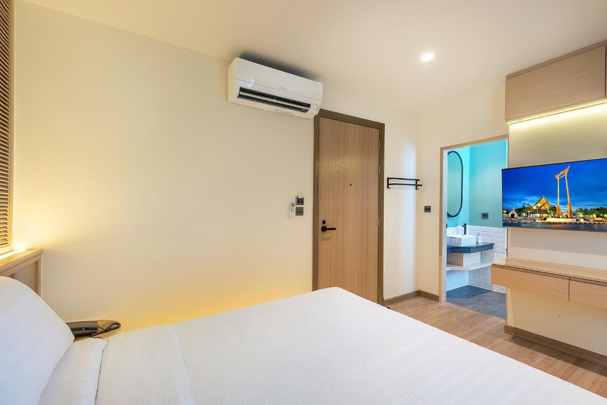 Phra Nakhon Poshtel Hostel Bangkok Szoba fotó