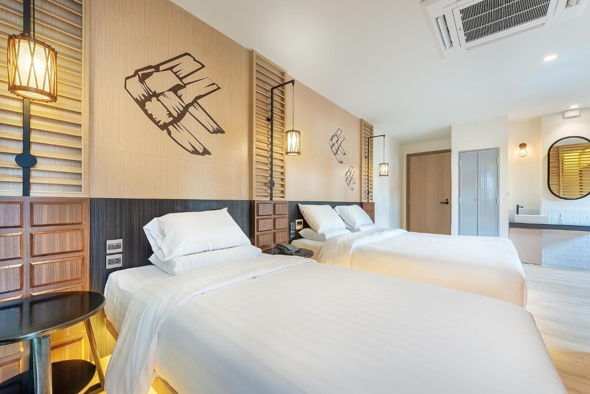 Phra Nakhon Poshtel Hostel Bangkok Szoba fotó