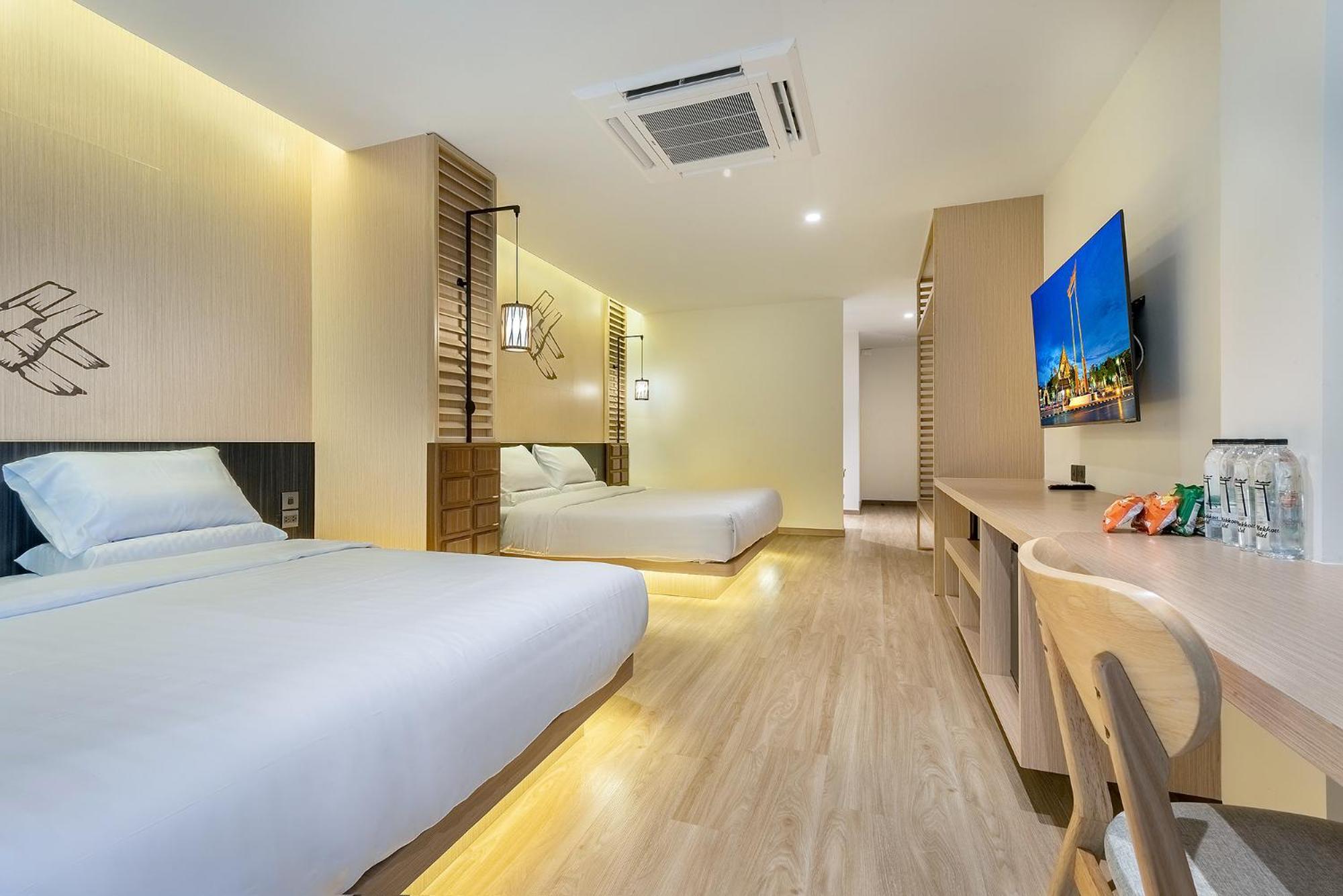 Phra Nakhon Poshtel Hostel Bangkok Szoba fotó